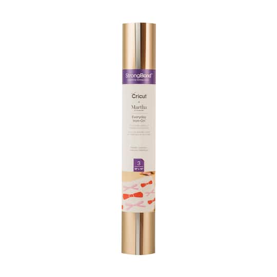 Cricut® Martha Stewart Everyday Iron-On™ Collection, Metallics
